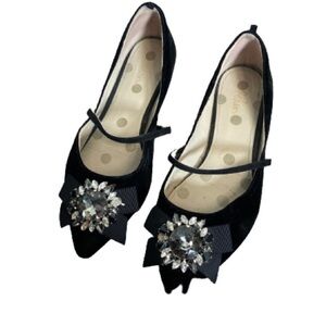 BODEN black point flats gemstone detail size 38